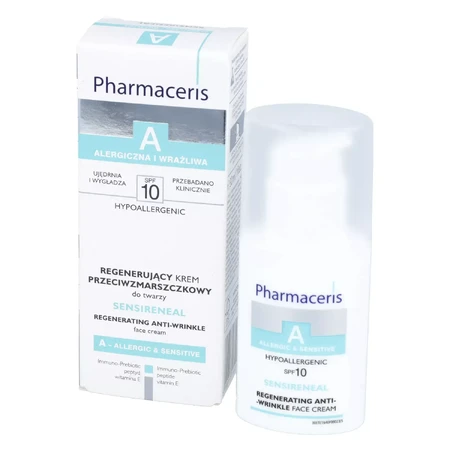 Pharmaceris A, Sensireneal, regenererende anti-rimpel gezichtscrème, SPF 10, 30 ml