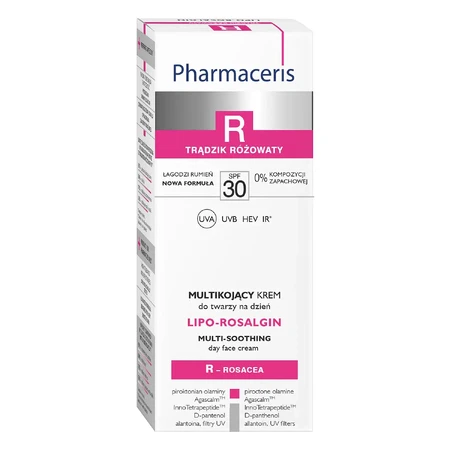 Pharmaceris R Lipo Rosalgin, crema de día multi-cubierta, SPF 30, 30 ml