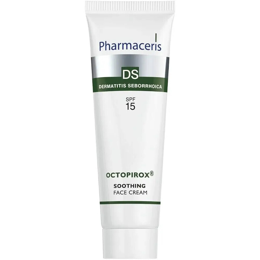 Pharmaceris DS Octopirox, Soothing face cream, SPF 15, 30 ml