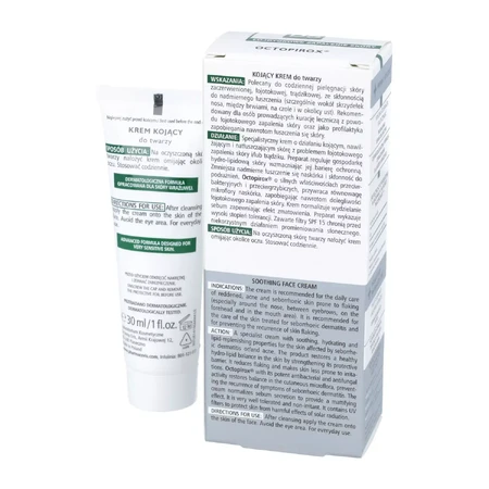 Pharmaceris DS Octopirox, crema facial calmante, FPS 15, 30 ml