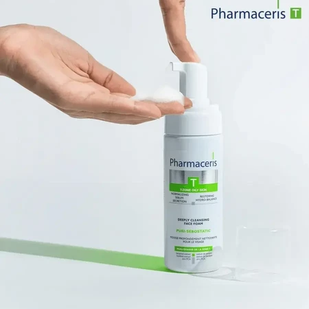 Pharmaceris T Puri-Sebostatic Reinigungsschaum, 150 ml