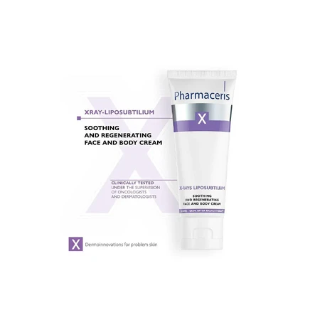 Pharmaceris X X-Rays Liposubtilium, verzachtende en regenererende gezichts- en lichaamscrème, 75 ml