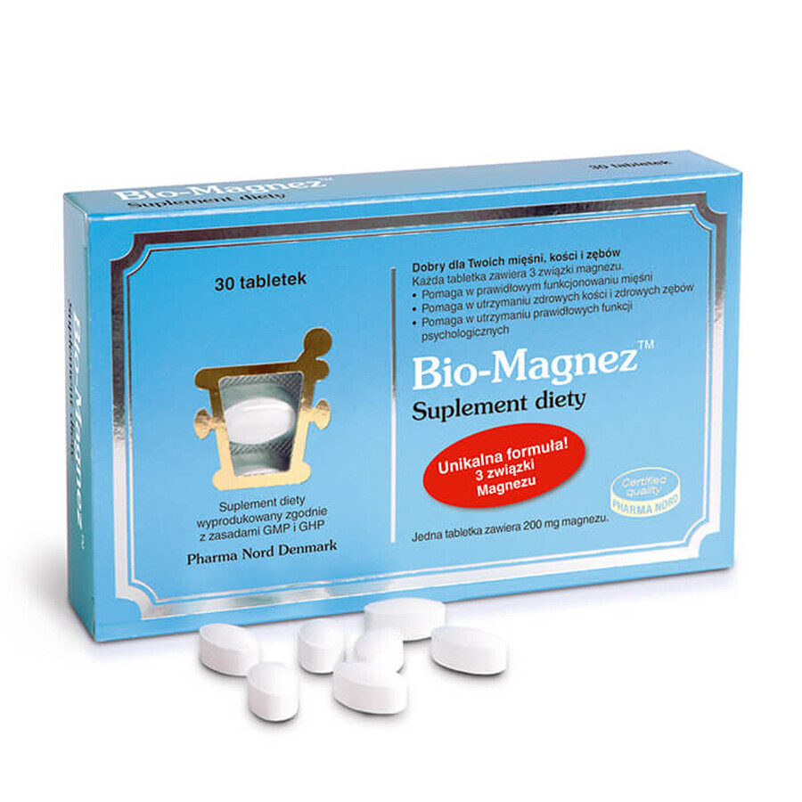 Buy Pharma Nord Bio-Magnesium, 30 tablets Pharma Nord Bio-Magnesium, 30 tablets