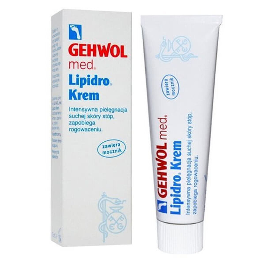 Boutique Gehwol med Lipidro, crème fortement hydratante pour pieds secs et sensibles, 20 ml Gehwol med Lipidro, crème fortement hydratante pour pieds secs et sensibles, 20 ml