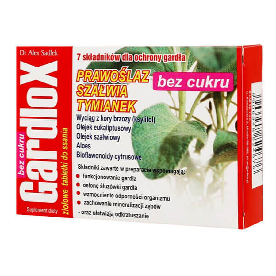 Buy Gardlox without sugar, 16 tablets Gardlox without sugar, 16 tablets