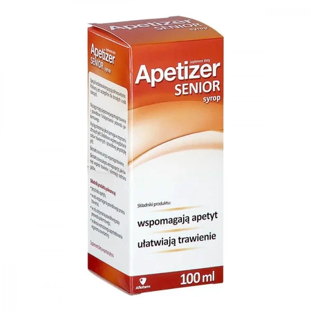 Apetizer Senior, Sirup, 100 ml