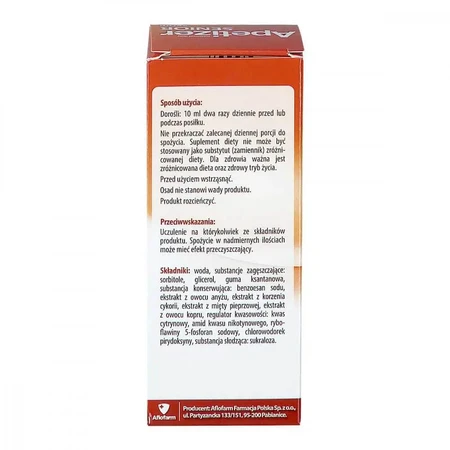 Apetizer Senior, Sirup, 100 ml