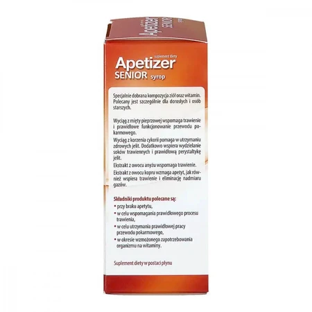 Apetizer Senior, Sirup, 100 ml