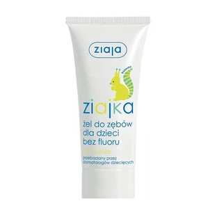 Ziajka, gel dental para niños y bebés, sin flúor, 50 ml