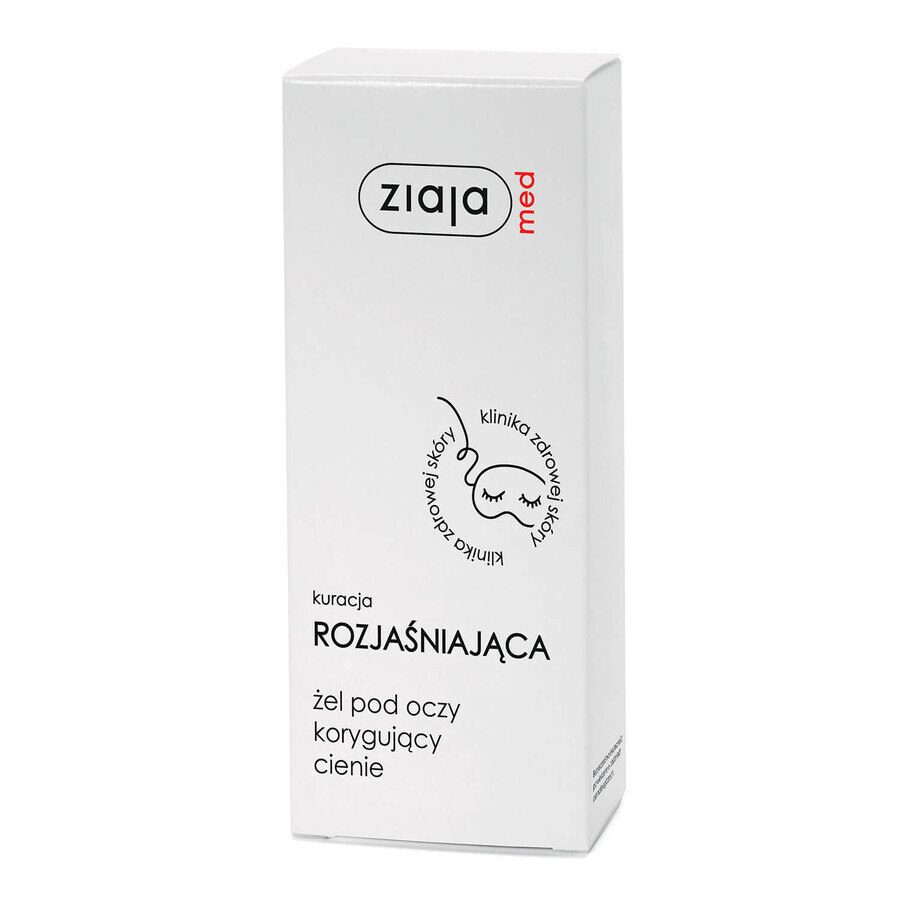 Acquista Ziaja Med Brightening Treatment, gel occhi correttivo delle ombre, 15 ml Ziaja Med Brightening Treatment, gel occhi correttivo delle ombre, 15 ml