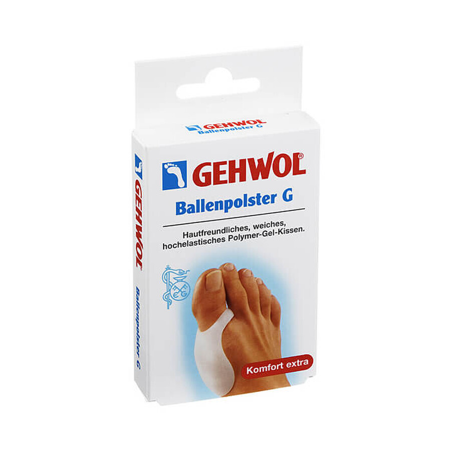 Buy Gehwol Ballenpolster G anti-stress pillow for hallux rigidus 1 piece Gehwol Ballenpolster G anti-stress pillow for hallux rigidus 1 piece