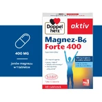 Doppelherz Aktiv Magnez-B6 Forte 400 mg, 30 comprimidos