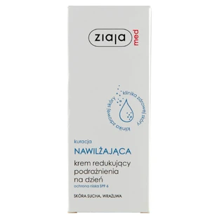 Ziaja Med, Crème hydratante réduisant les irritations, jour, 50 ml