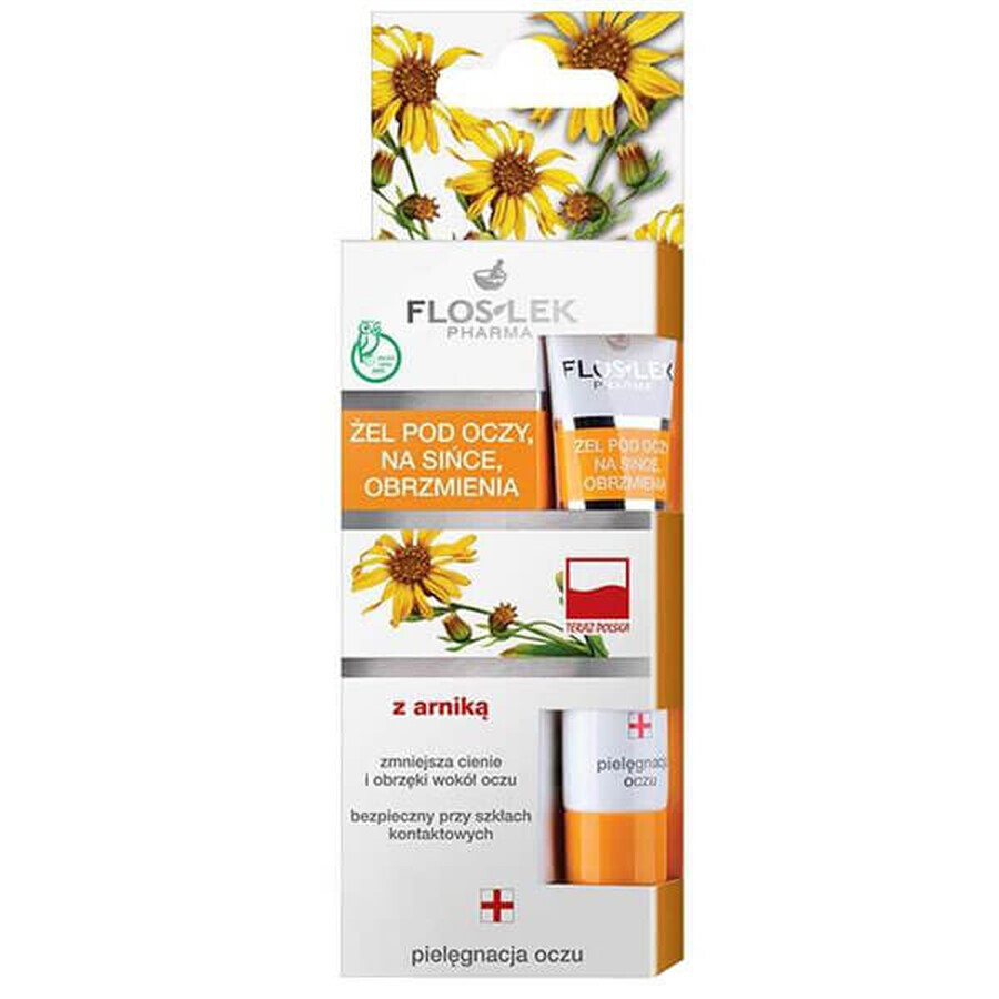 Winkel op Flos-Lek, ooggel tegen donkere kringen en zwellingen met arnica, 15 ml Flos-Lek, ooggel tegen donkere kringen en zwellingen met arnica, 15 ml
