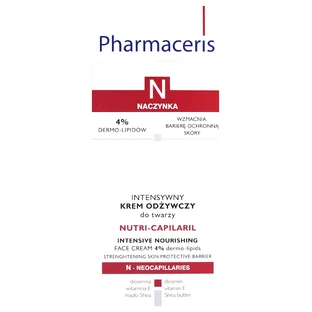 Pharmaceris N Nutri-Capilaril, crème visage nourrissante intensive, 50 ml