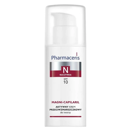 Pharmaceris N Magni-Capilaril, actieve anti-rimpel gezichtscrème, SPF 10, 50 ml