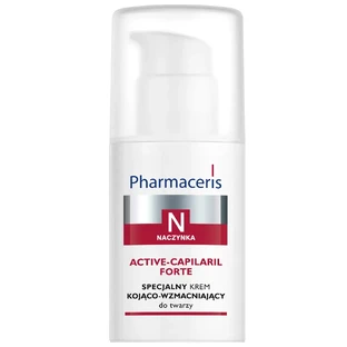 Pharmaceris N Active-Capilaril Forte, crema facial especial calmante y reforzante, 30 ml