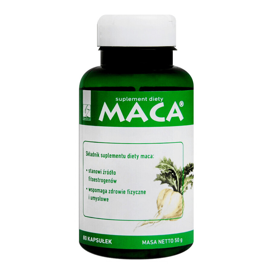Shop Maca Kapseln, 80 Stück Maca Kapseln, 80 Stück