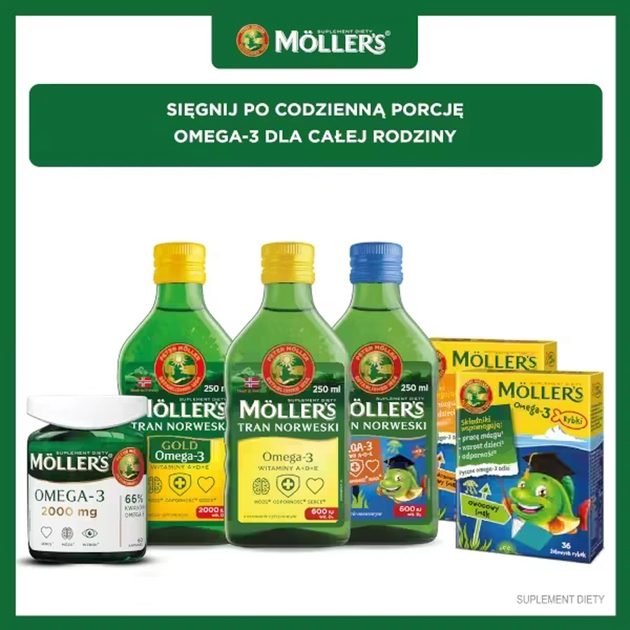 Möller's Fish Oil Forte Omega-3, 112 capsules