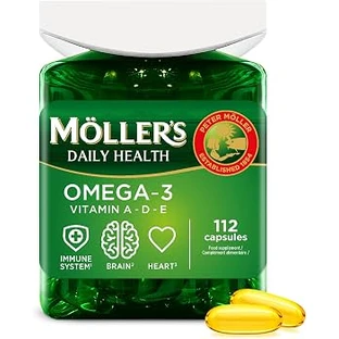 Forte Omega-3, 112 capsule - ulei de peşte, Möller's 