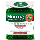 Forte Omega-3, 112 capsule - ulei de peşte, Möller's 
