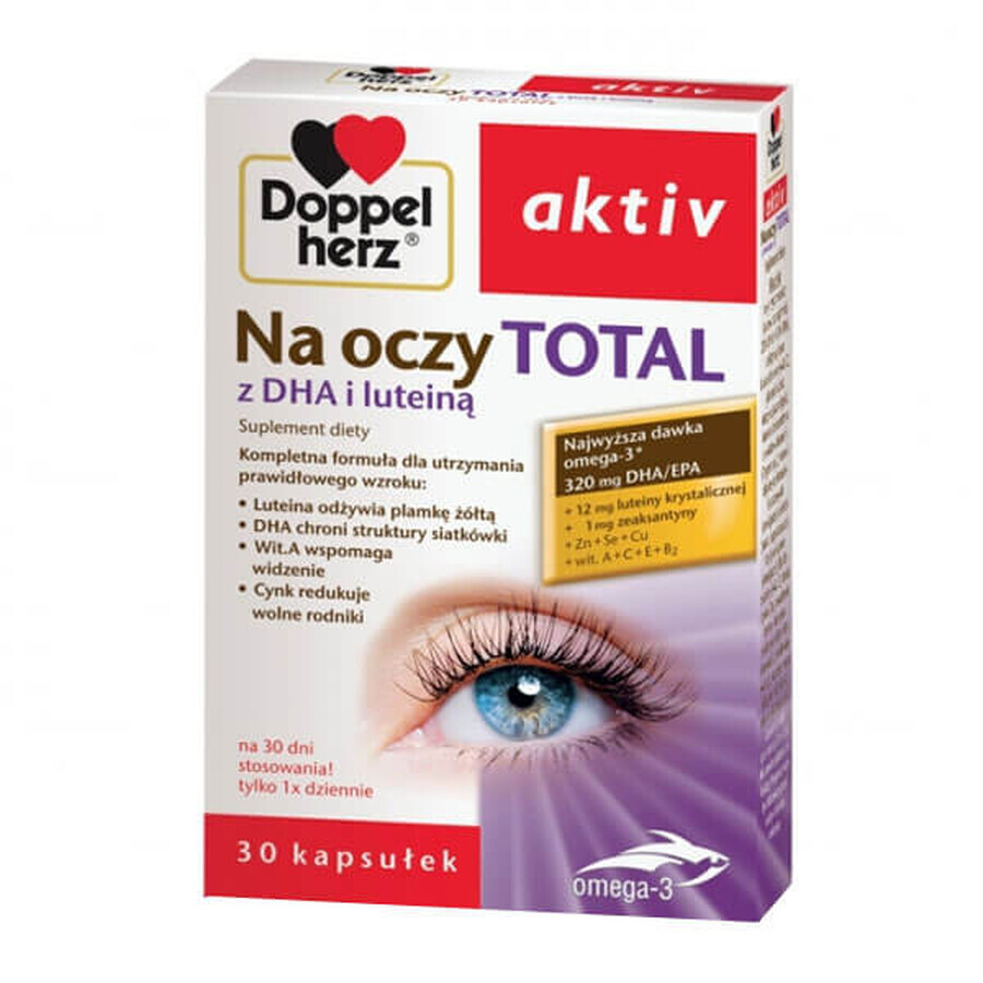 Cumpără Doppelherz aktiv Na oczy Total, 30 capsule Doppelherz aktiv Na oczy Total, 30 capsule
