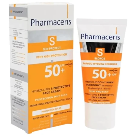 Pharmaceris S Sun Body Protect, lotion corporelle protectrice hydrolipidique, SPF 50+, 150 ml