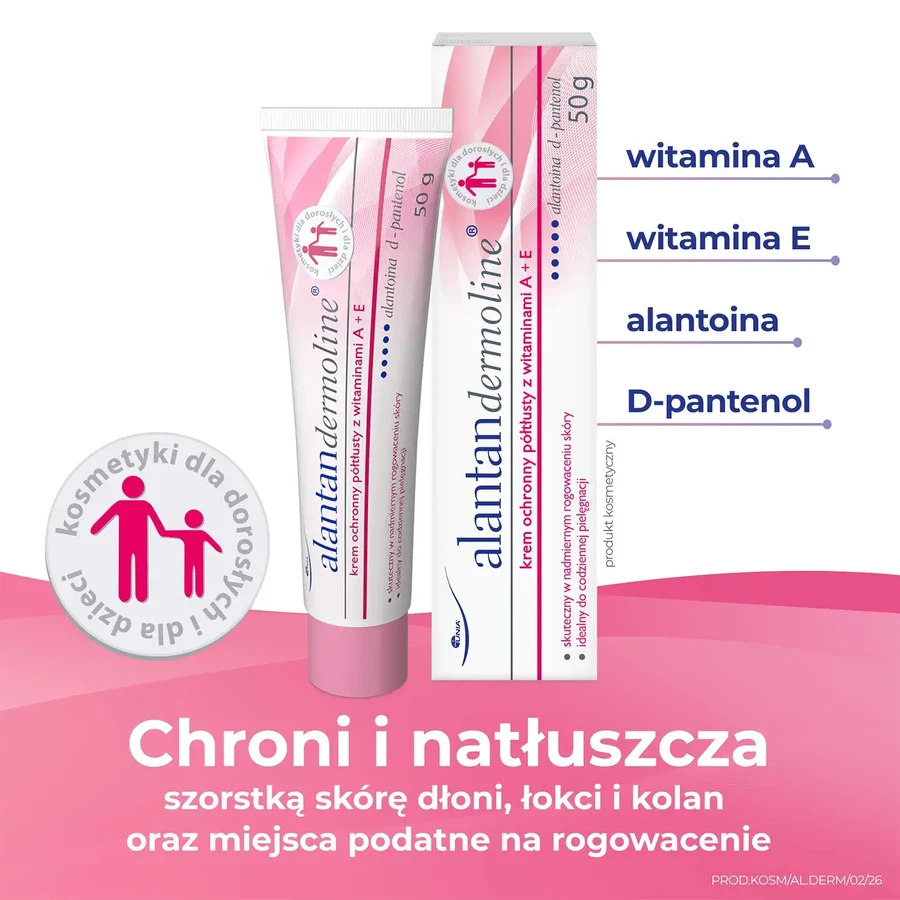 Alantan Dermoline Beschermende crème met vitamine A + E, 50 g