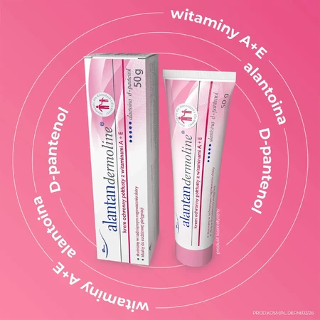 Alantan Dermoline Beschermende crème met vitamine A + E, 50 g