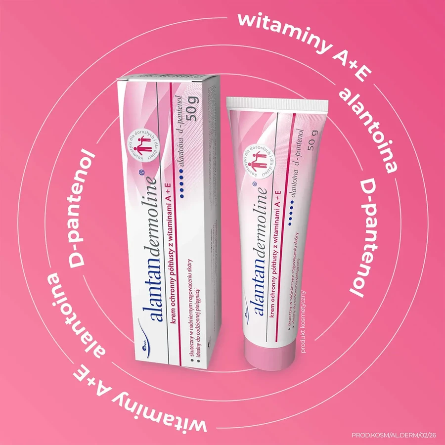 Alantan Dermoline Beschermende crème met vitamine A + E, 50 g