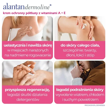 Alantan Dermoline Beschermende crème met vitamine A + E, 50 g