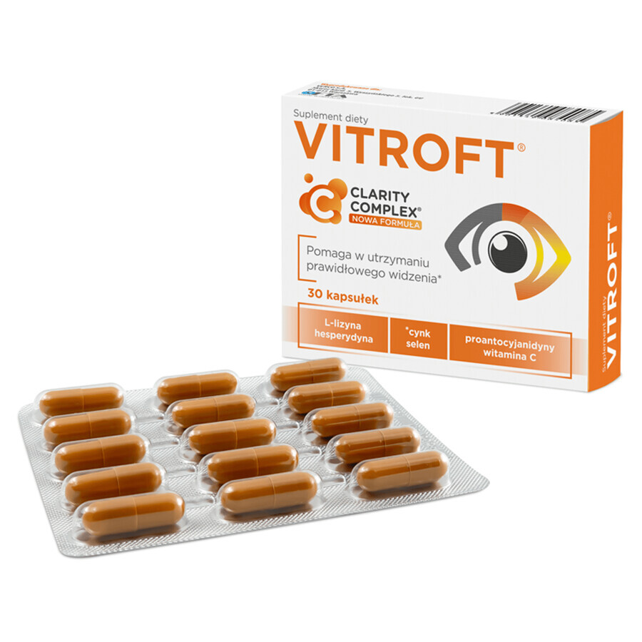 Cumpără Vitroft, 30 capsule Vitroft, 30 capsule