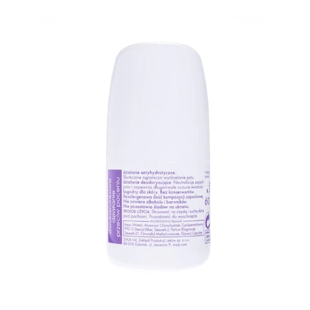 Ziaja, antitranspirante roll-on, SUAVE, 60 ml