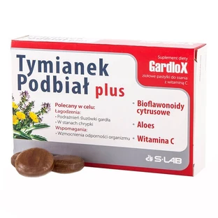 Thymian  amp; Spitzwegerich Plus Halsbonbons - 24 Stk.