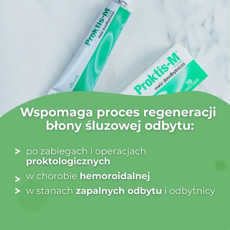 Proktis-M Plus, Rektalsalbe, 30 g