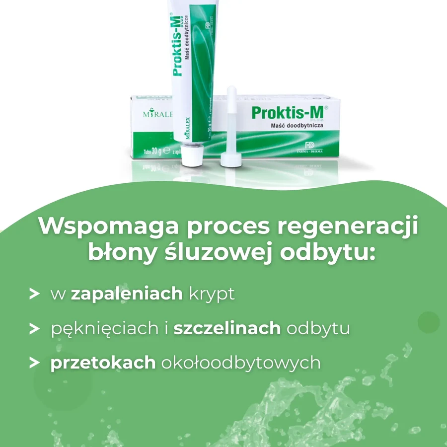 Proktis-M Plus, Rektalsalbe, 30 g