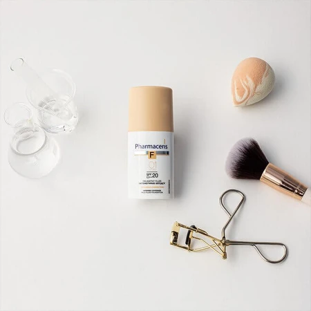 Pharmaceris F Coverage-Correction, fluid with fine coverage, 03 Bronze, SPF 20, 30 ml