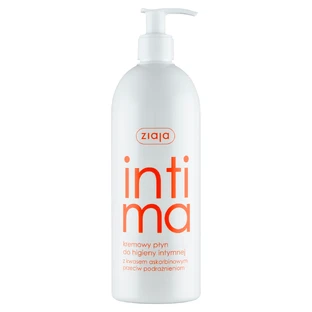 Ziaja Intima, romige vloeistof voor intieme hygiëne met ascorbinezuur, 500 ml