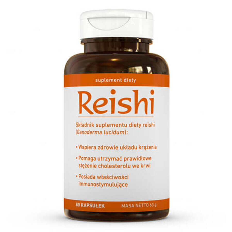 Winkel op Reishi, 80 capsules Reishi, 80 capsules