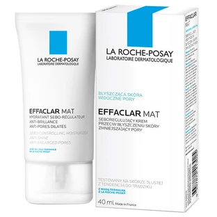 La Roche-Posay Effaclar Mat, Anti-shine, sebaceous-regulating cream, 40 ml