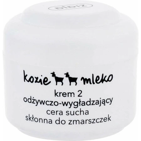 Ziaja Lait de Chèvre, crème 2, nutrition et lissage, peau sèche, 50 ml
