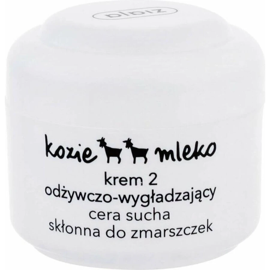 Ziaja Lait de Chèvre, crème 2, nutrition et lissage, peau sèche, 50 ml