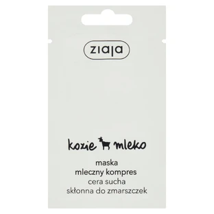 Ziaja Geitenmelk, gezichtsmasker, droge huid, 7 ml