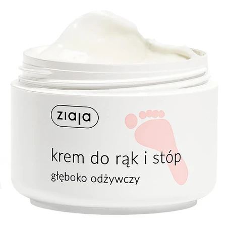 Ziaja Feet, crème mains et pieds, profondément nourrissante, 50 ml