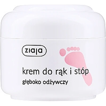 Ziaja Feet, crème mains et pieds, profondément nourrissante, 50 ml