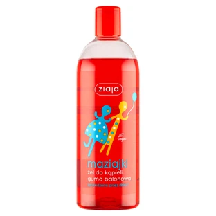 Ziaja Maziajki, jabón de baño para niños mayores de 3 años, chicle, 500 ml