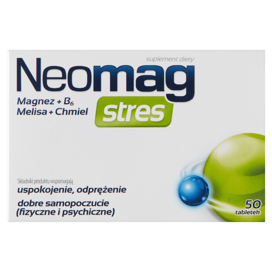 Winkel op NeoMag Stress, 50 tabletten NeoMag Stress, 50 tabletten