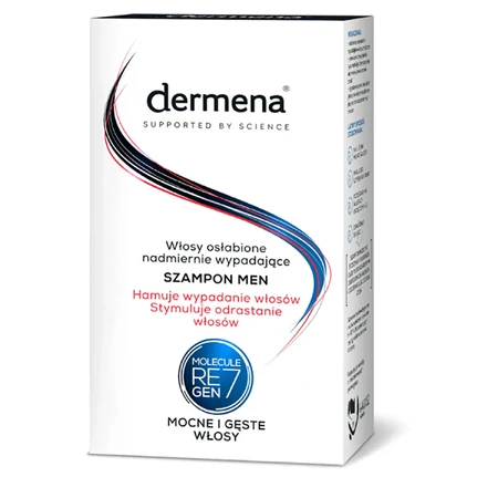 Dermena Hair Care Men, shampooing contre la chute des cheveux, 200 ml