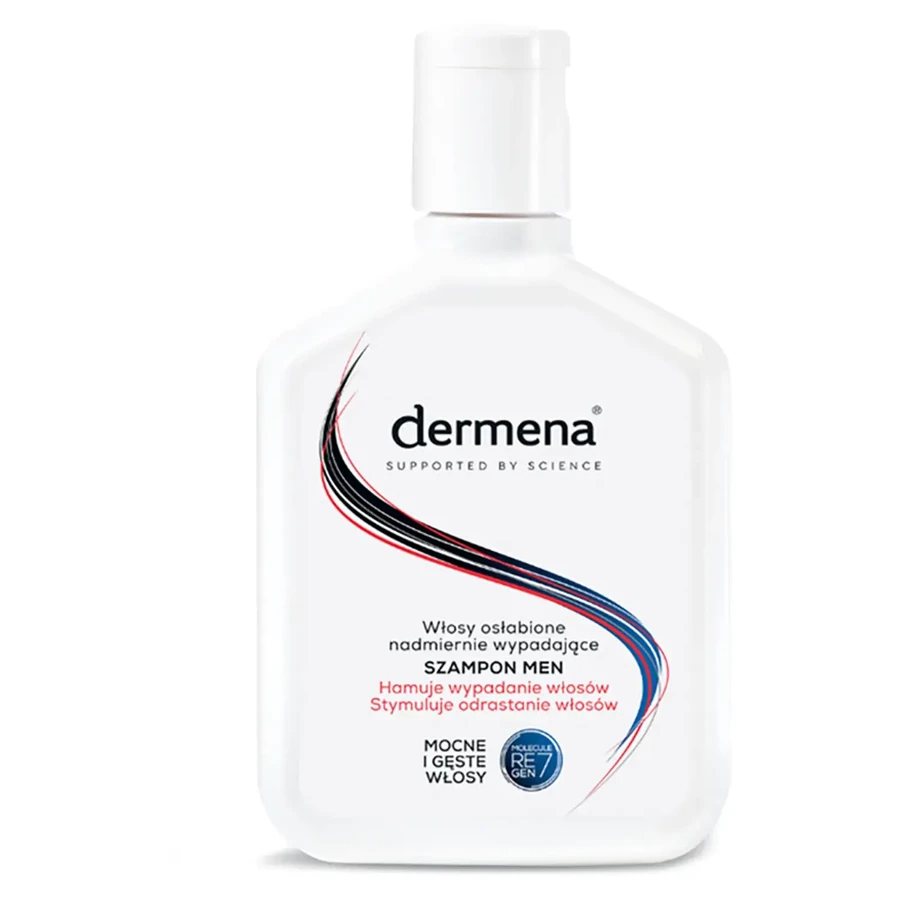 Dermena Hair Care Men, shampooing contre la chute des cheveux, 200 ml