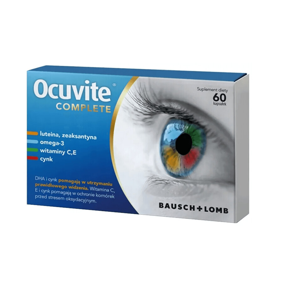 Ocuvite Complete, 60 capsules